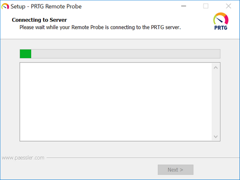 PRTG Remote Probe Setup Connecting to Server